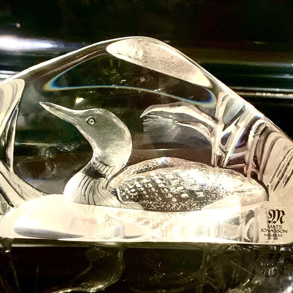 Mats Jonasson Wildlife Peaceful Loon. Collectors - Picture 3 of 17